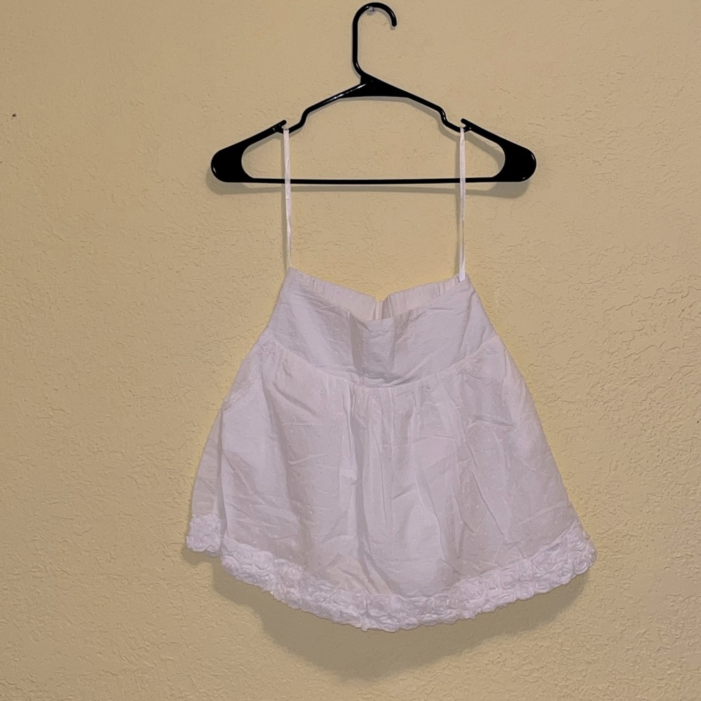 White skirt
